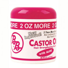 BB Castor Oil Hair Straightening Creme with Aloe 6oz BB Castor Oil Hair Straightening Creme with Aloe 6oz